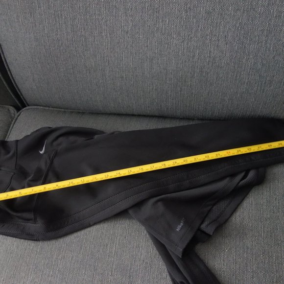 Nike FIT Dry Black 100% Polyester Made in Malaysia Track Suit Size S - Picture 9 of 16